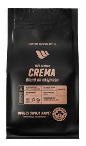 Kawa ziarnista COFFEE HUNTER Crema Blend 1kg - opinie w konesso.pl